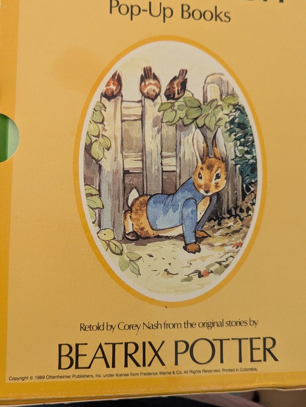 Beatrix Potter Peter Rabbit Pop Up Books - Picture 2 of 3